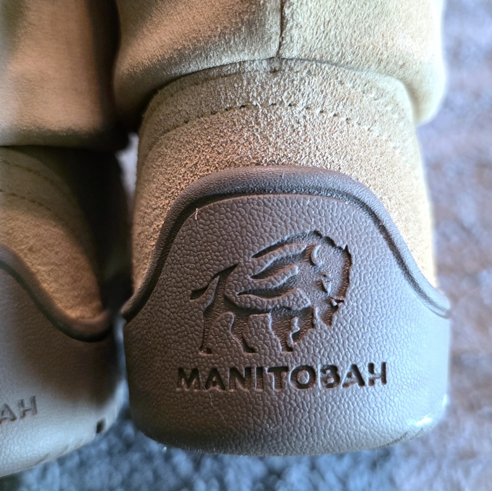 Women’s Manitobah Mukluks Suede Boots in Tan - Picture 6 of 9